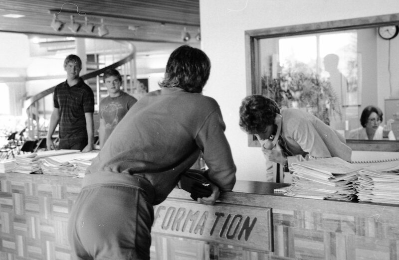 1985 Hoke Information Counter, Fall Term Registration 11