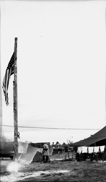Biak Camp, US Flag 1