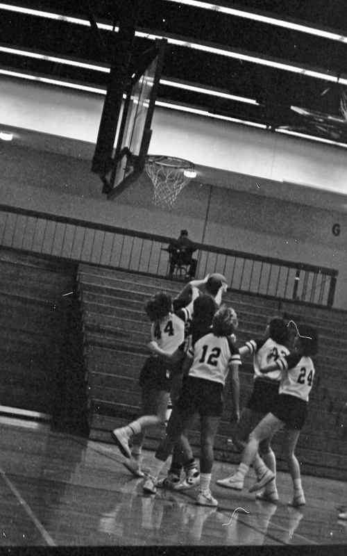 1984 Women's Basketball Action, EOSC vs. Whitman 28