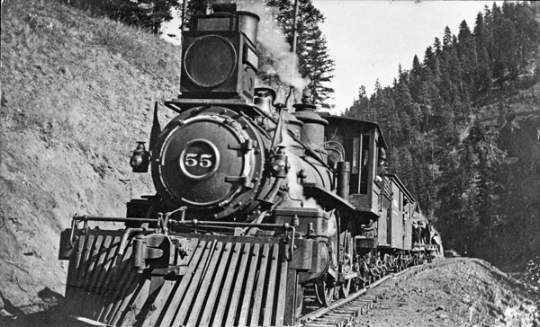 Train Engine, #55