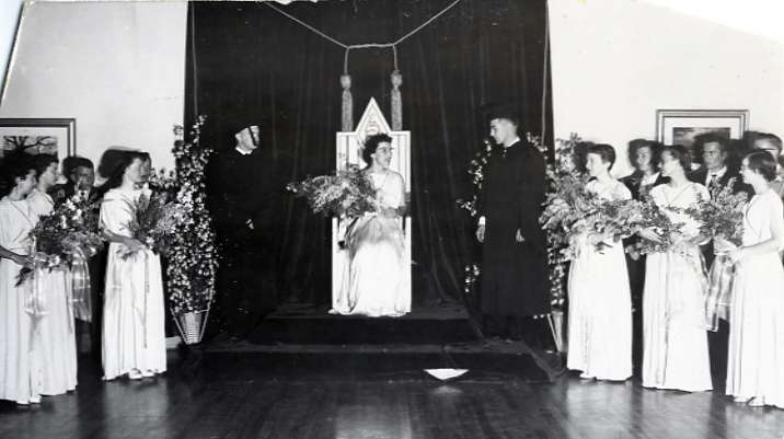 1955-56 Evensong Royalty Court