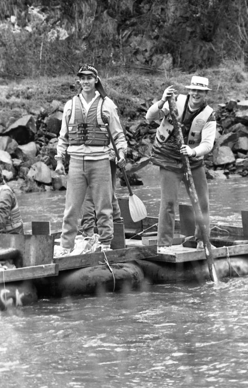 1986 Springfest, Raft Race 05