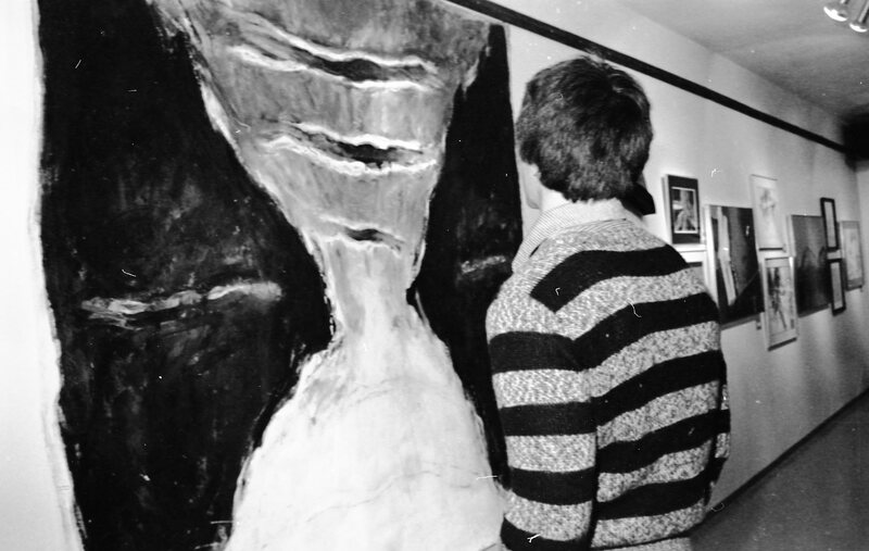 1986 Nightingale Gallery Opening, Art Show 04
