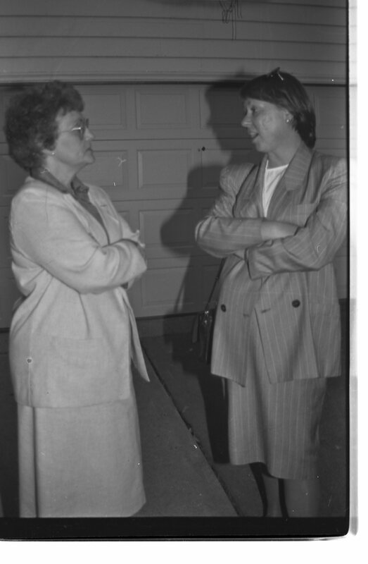 1989 Students & Employees, Reception at President's House 19