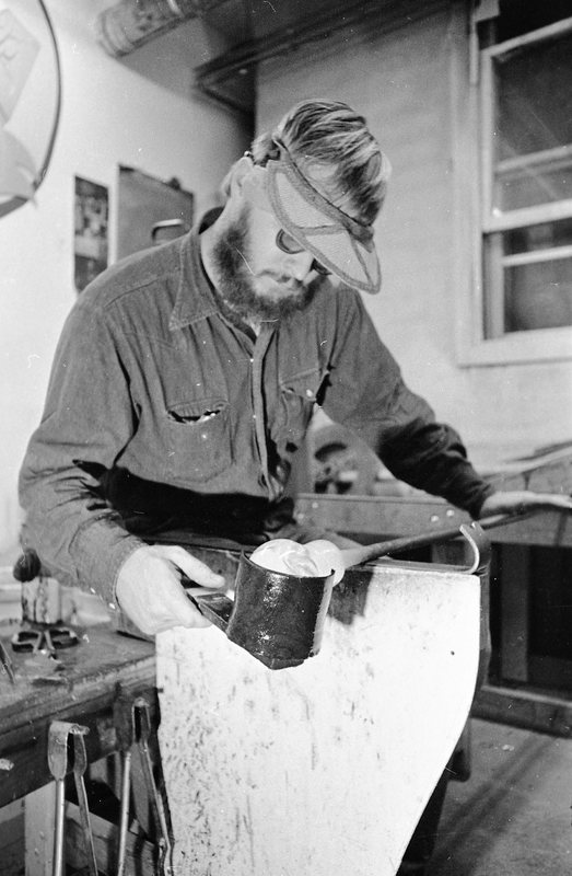 1974 Art, Glass Sculpting 02