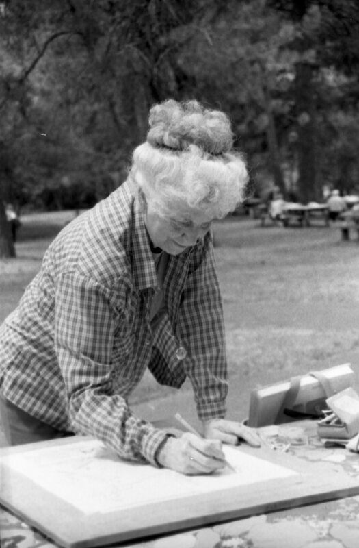 1986 Elderhostel Program, Painting 13
