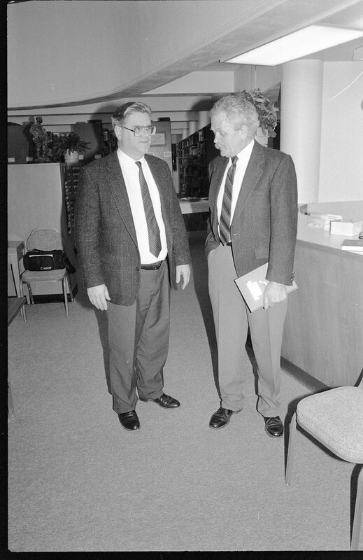 1991 Jack Evans, "Powerful Rockey" Book Signing 12