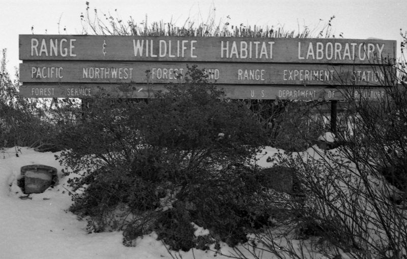 1978 Building Sign, Habitat Laboratory