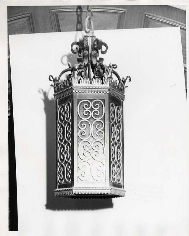 60's Inlow Hall Light Fixture 1
