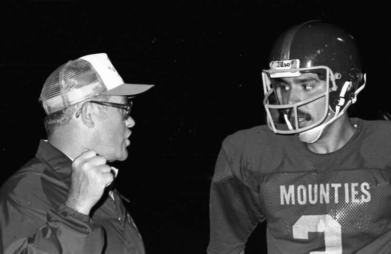 1978 Football, Mountie Alumni Game, Coaching 06