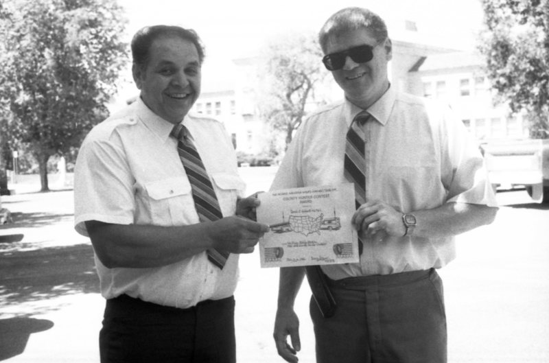 1986 Ham Radio Award, Dave Gilbert 01