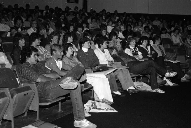1983 New Student Orientation, Indoors 03