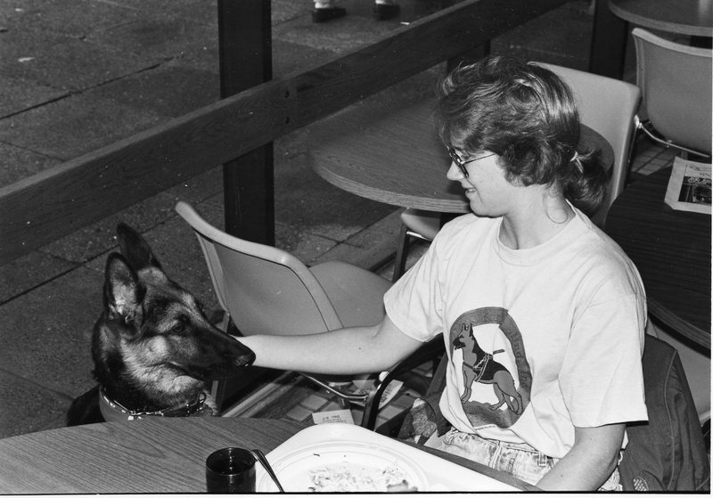 1989 Student, Service Dog