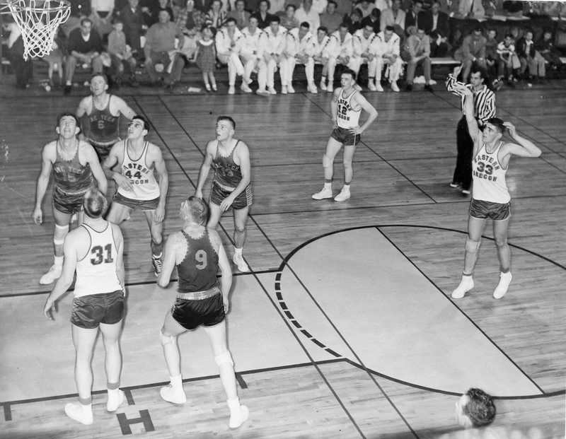 50's Basketball Action 8