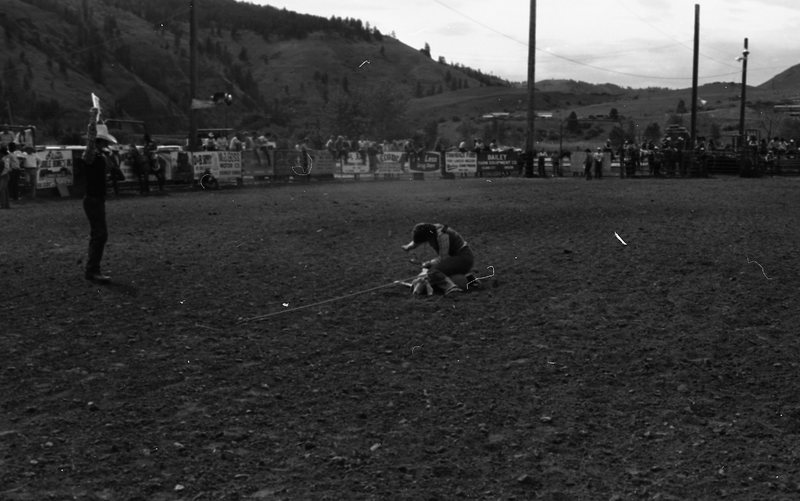 1981 Rodeo, Goat Roping 03