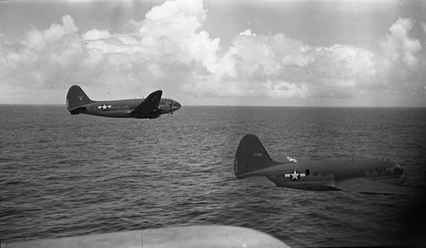 C-46, Transport to Ie Shima 1