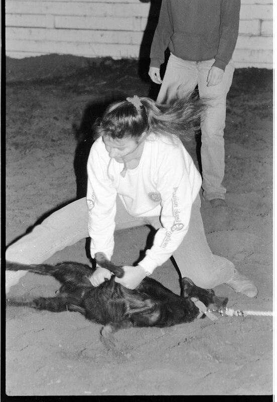 1991 Rodeo, Roping Practice 12