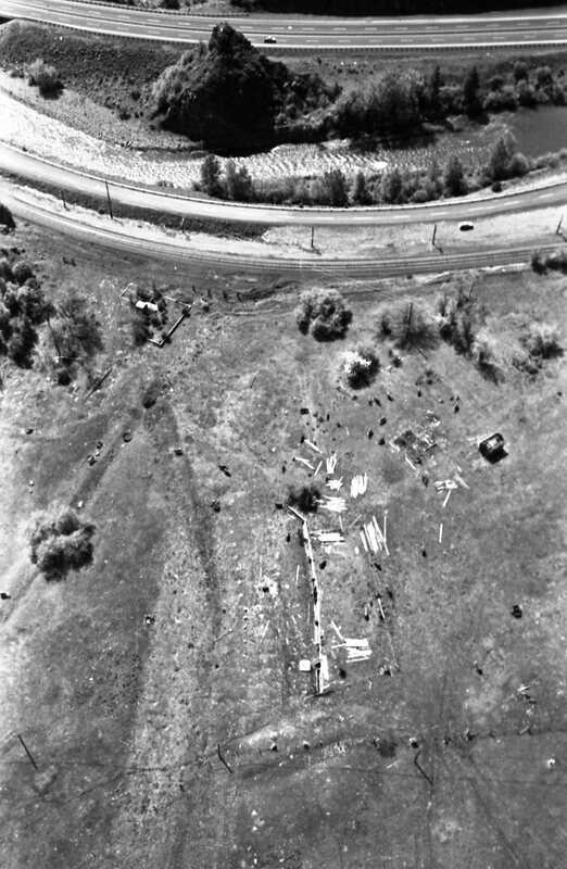 1977 Perry and Lumber Mill Site, Aerial View 10