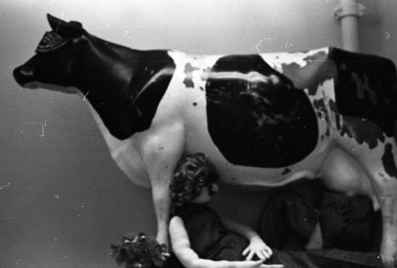1984 Halloween Decoration, Cow 02