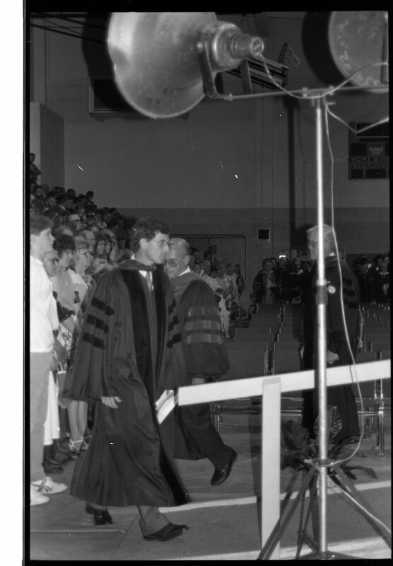 1989 Graduation, Faculty Walk 03