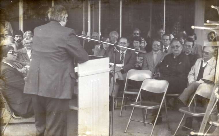 1983 Badgley Hall Dedication 01