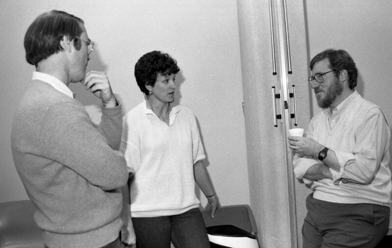 1986 Employee Party, Claudia Jensen Resigns 07