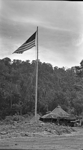 Biak Camp, US Flag 2