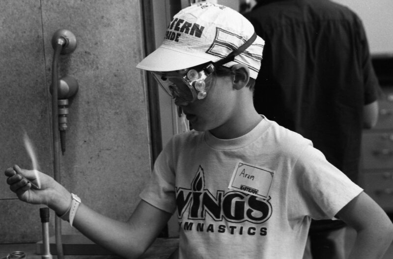 1986 Science Camp, Indoors 03