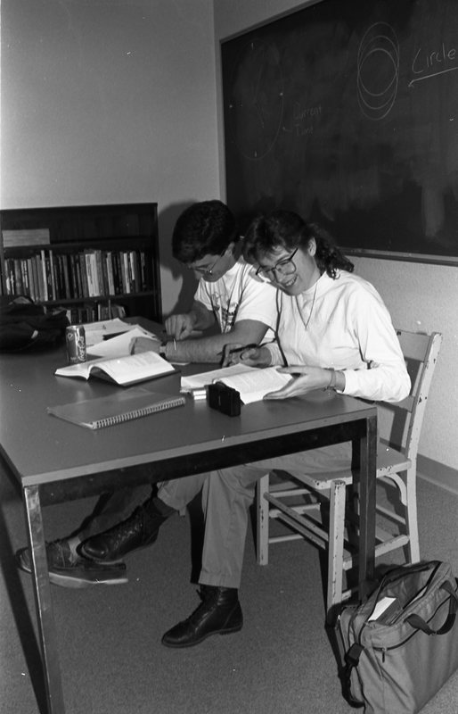 1990 Students, Studying 01