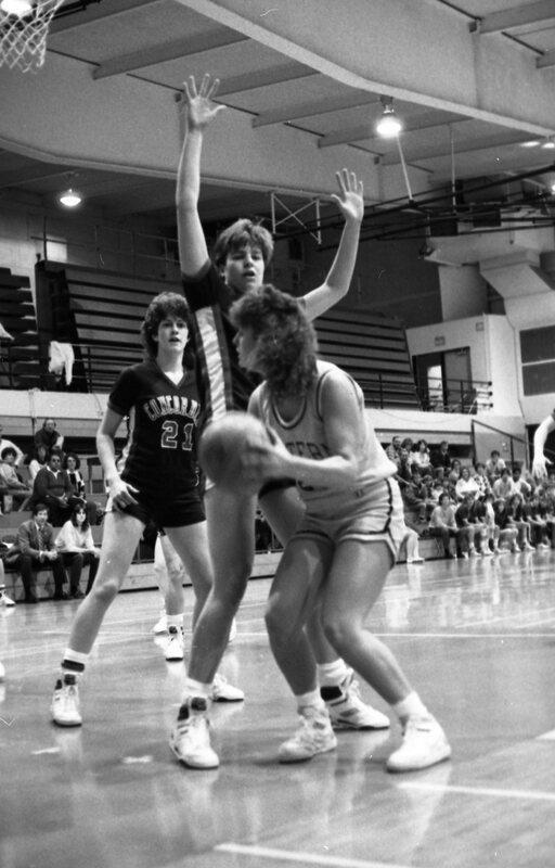 1988 Women's Basketball Action, Concordia at EOSC 16