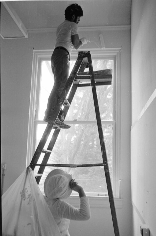 1983 Student, Painting Ceiling 05