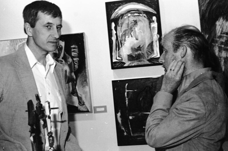 1986 Nightingale Gallery Opening, Art Show 06