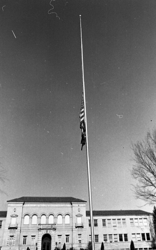1974 U.S. Flag, Half Mast 02