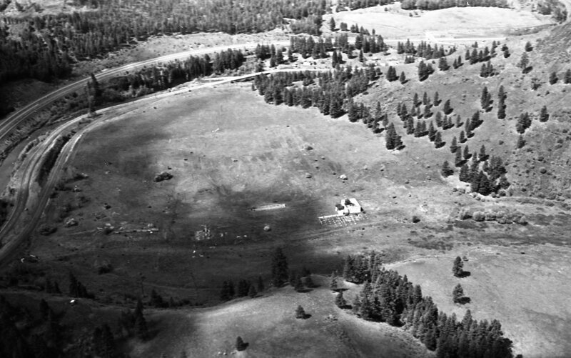 1977 Perry and Lumber Mill Site, Aerial View 22