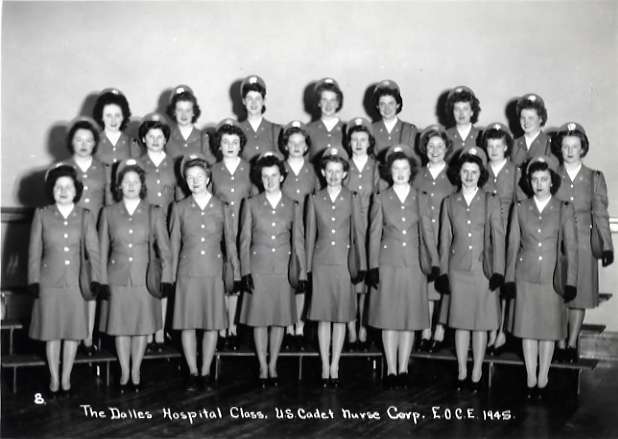 1945 Nursing Class, The Dalles 2-1