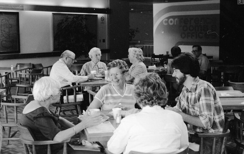 1982 Art Class, Hoke Hall Cafeteria 03