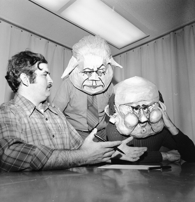 1973 Employees, George Venn &amp; Werner Bruecher 04