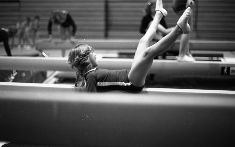 1981 Gymnastics Camp, Balance Beam 05
