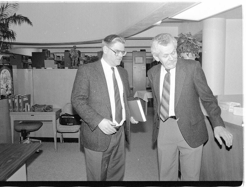 1991 Jack Evans, "Powerful Rockey" Book Signing 14