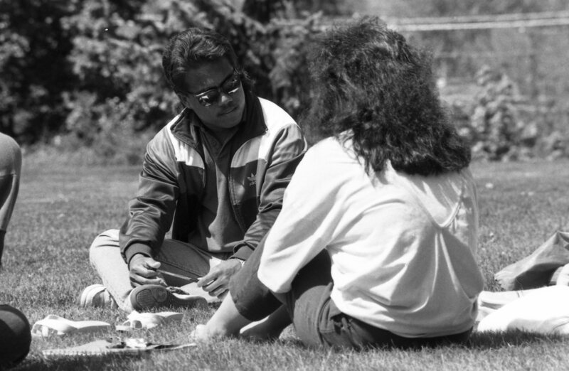 1986 Students, Outdoors in May 09