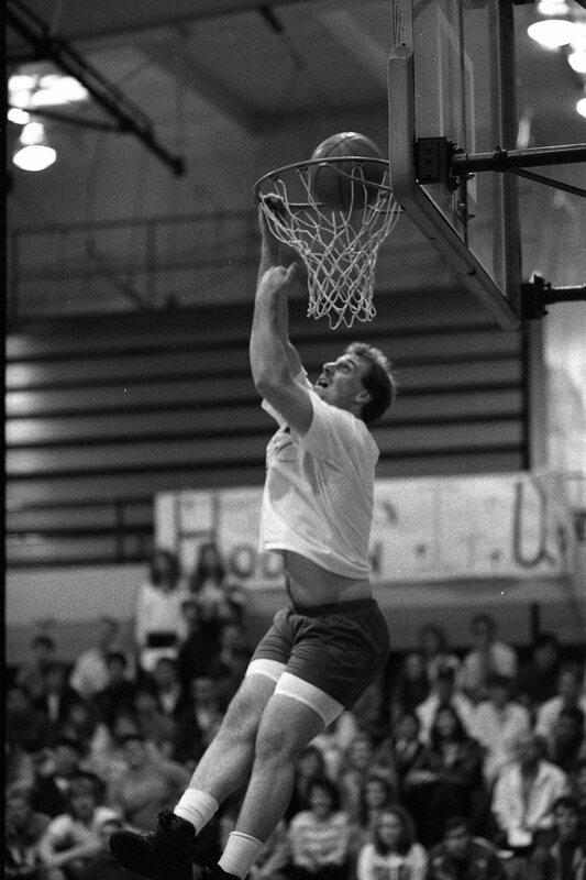 1991 Basketball, Intramural Dunk Contest 06
