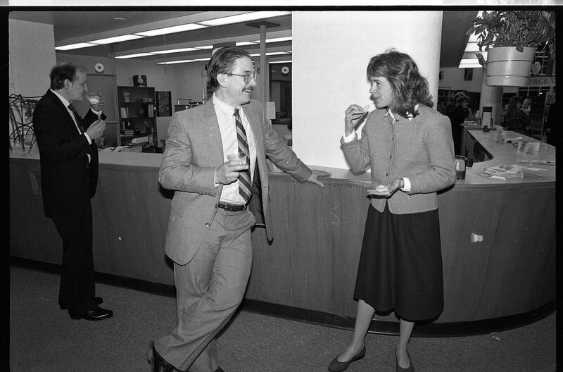 1991 Jack Evans, "Powerful Rockey" Book Signing 03
