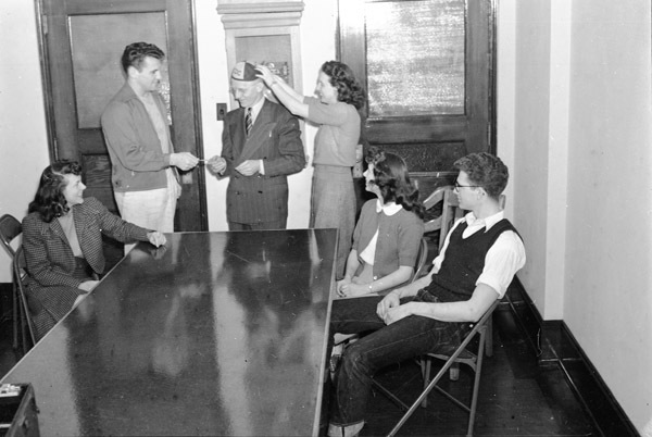 1947-48 Yearbook Staff 1-2