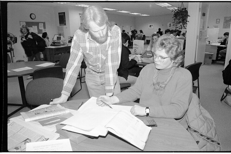 1991 Students, Learning Center 16