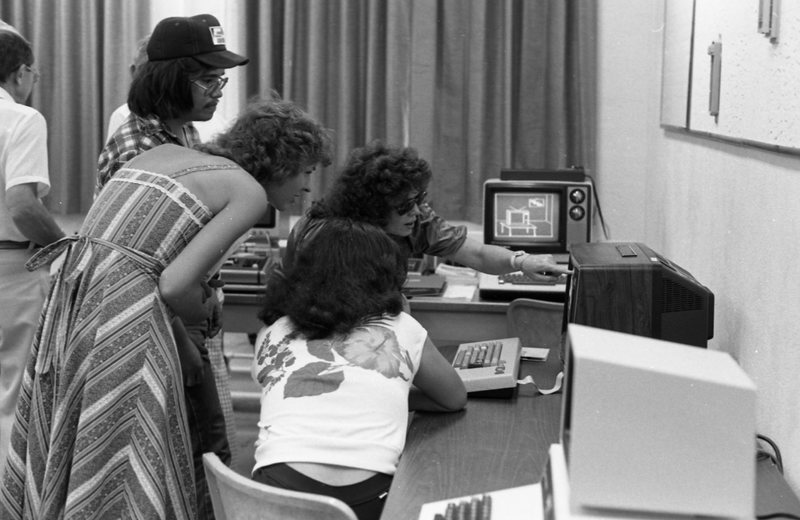 1981 Computer Center, Open House 13