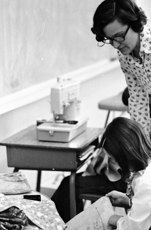 1974 Ackerman Elementary School, Sewing 10