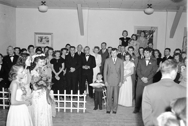 1947-48 Students, Wedding
