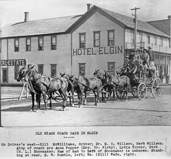 Elgin, Hotel &amp; Stagecoach 2