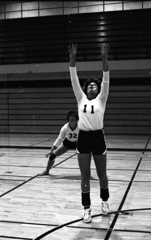 1980 Women's Volleyball Action 14