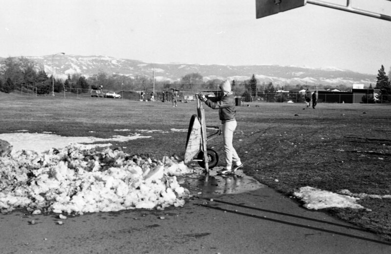 1984 Baseball Field, Cleaning 06